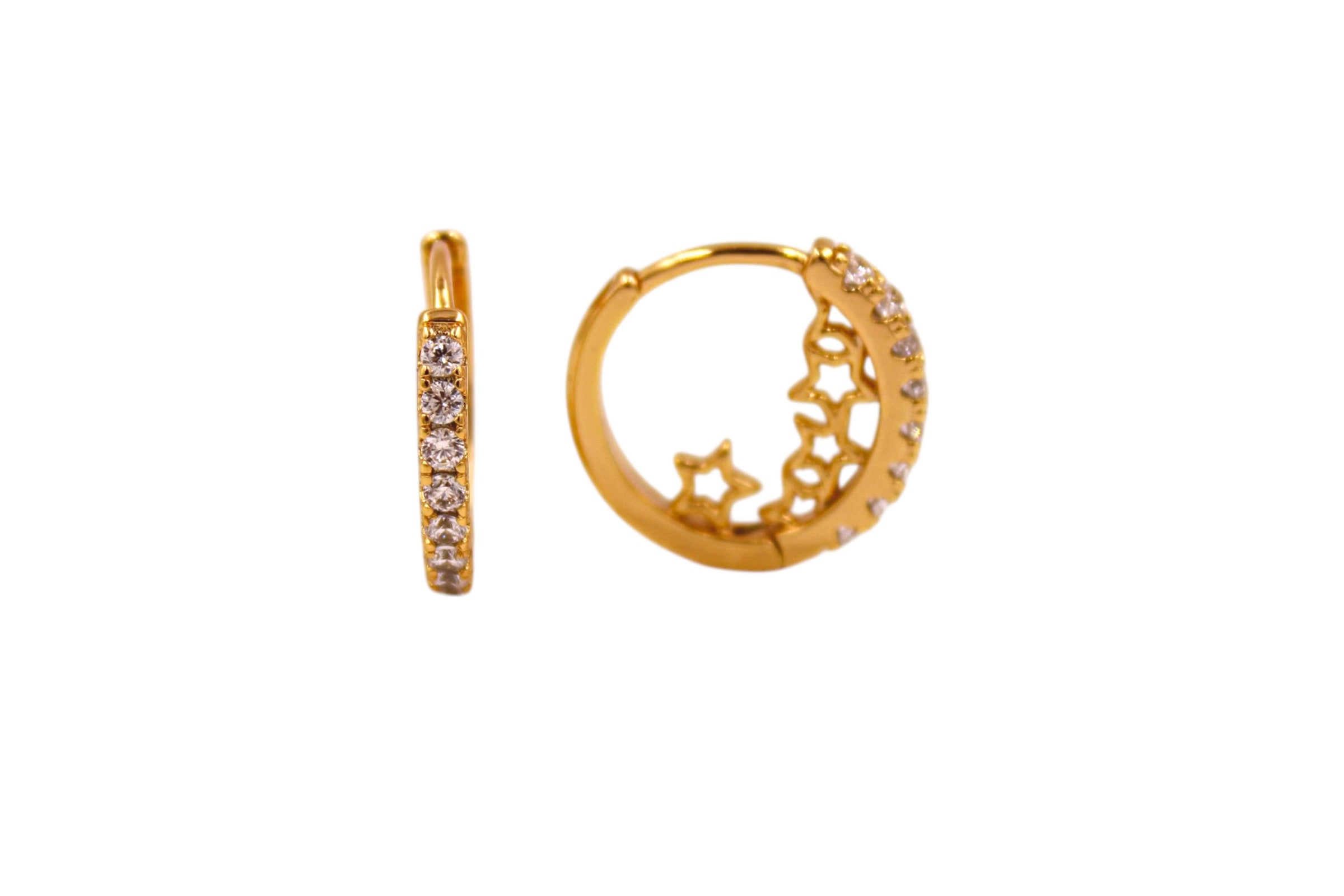 Swarovski Yıldız Küpe